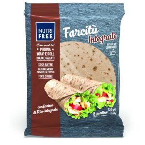 Farcitù Integrale - Tortilla / Wraps pełnoziarnista bezglutenowa 120g NUTRIFREE