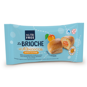 Le Brioche all'albicocca - słodka bułeczka z nadzieniem morelowym 50g Nutrifree