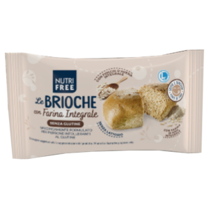 Le Brioche con Farina Integrale - bułki śniadaniowe rustykalne 50g Nutrifree