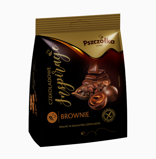 cukierki czekoladowe inspiracje brownie 195g pszczÓŁka