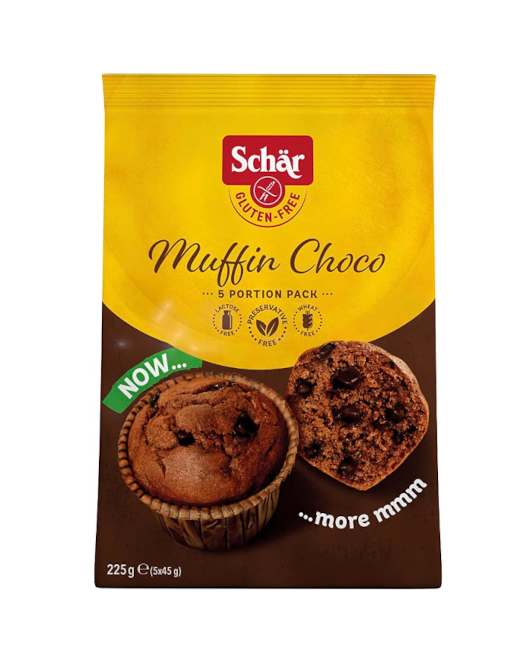 muffin choco muffinki czekoladowe bezglutenowe 225g (5szt.) schar