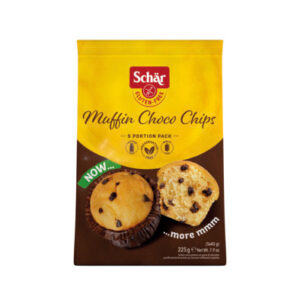 muffin choco chip 225 g schar
